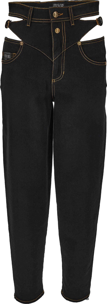 Versace Jeans Couture Trousers Black Zwart