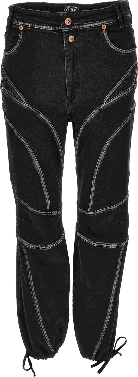 Versace Jeans Couture Trousers Black Zwart