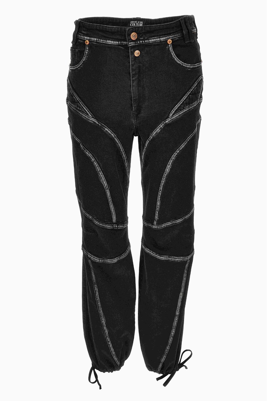 Versace Jeans Couture Trousers Black Zwart