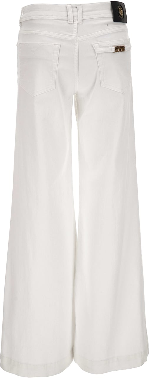 Versace Jeans Couture Trousers White Wit