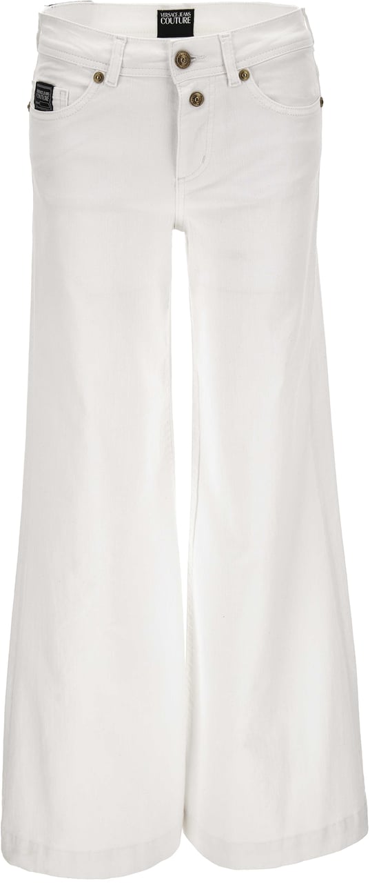 Versace Jeans Couture Trousers White Wit