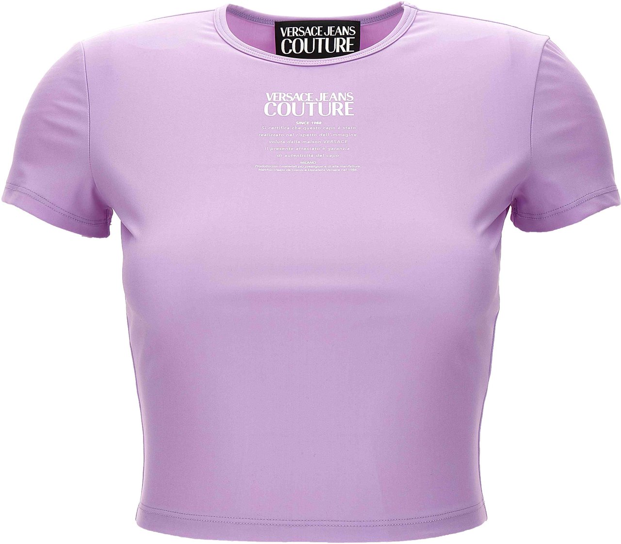 Versace Jeans Couture T-Shirts And Polos Purple Paars