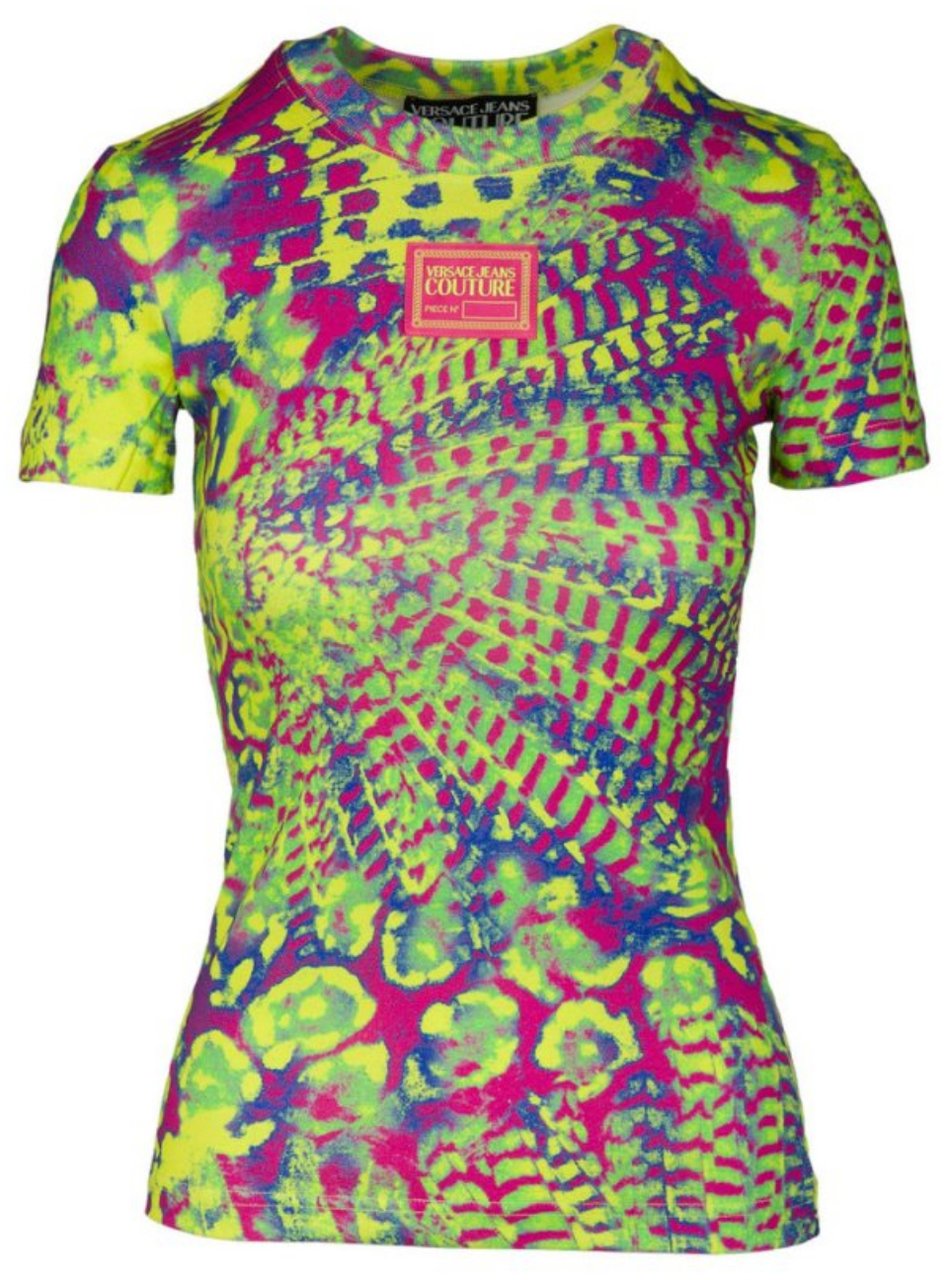 Versace Jeans Couture T-Shirts And Polos Yellow Geel