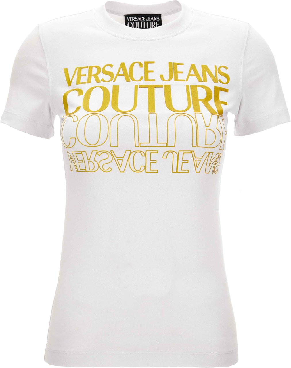 Versace Jeans Couture T-Shirts And Polos White Wit