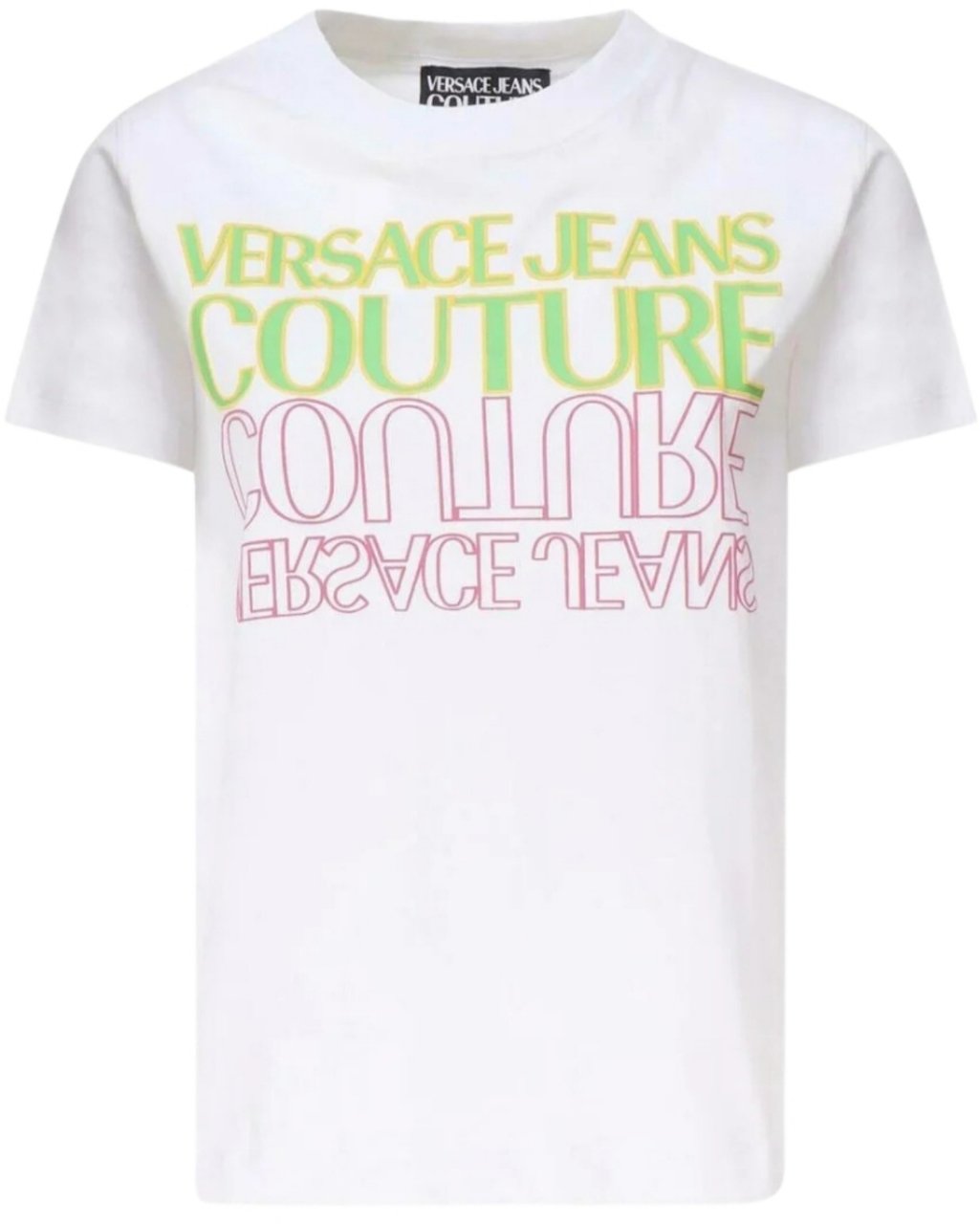 Versace Jeans Couture T-Shirts And Polos White Wit
