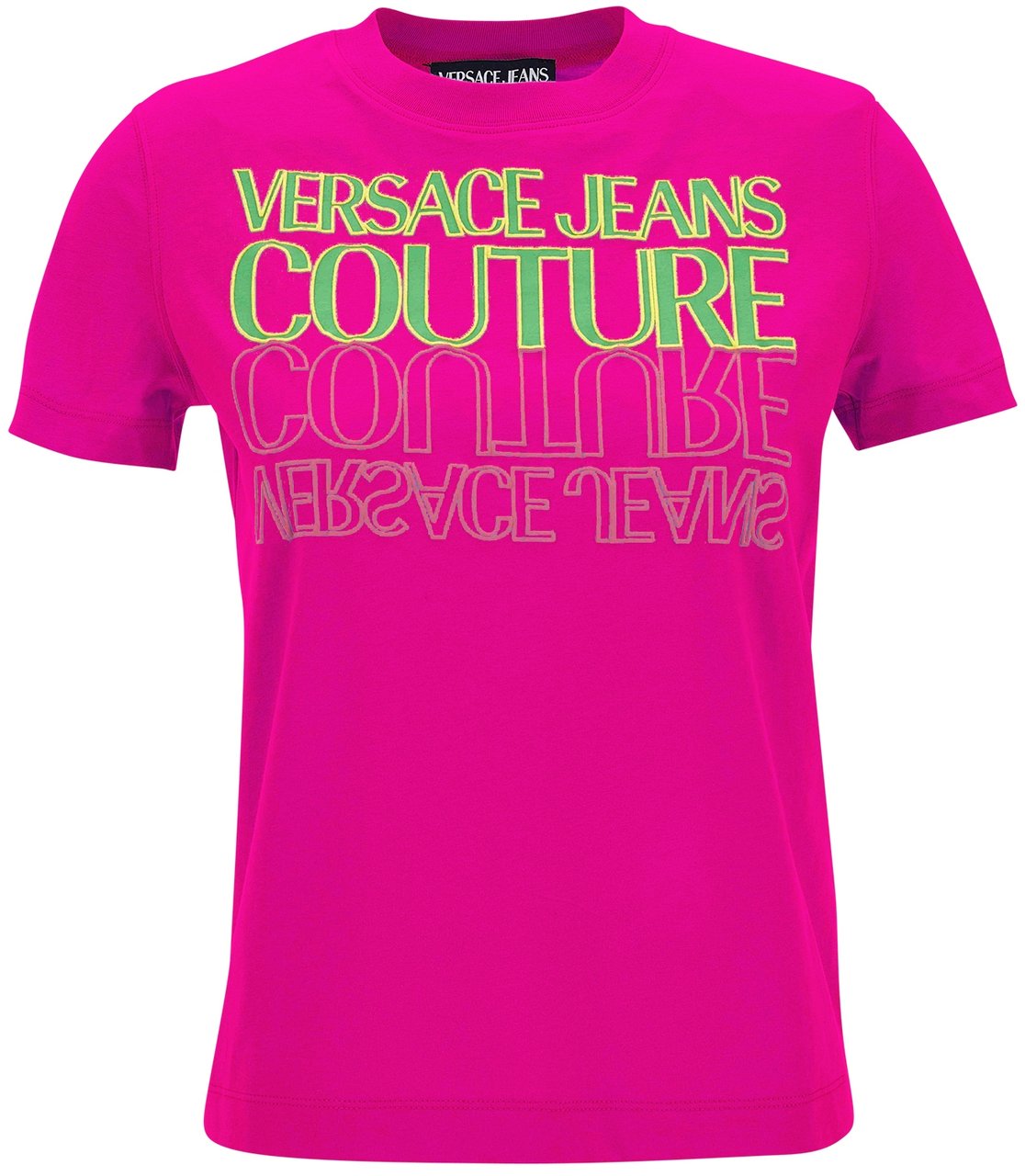 Versace Jeans Couture T-Shirts And Polos Fuchsia Roze