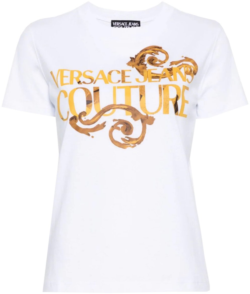 Versace Jeans Couture T-Shirts And Polos White Wit