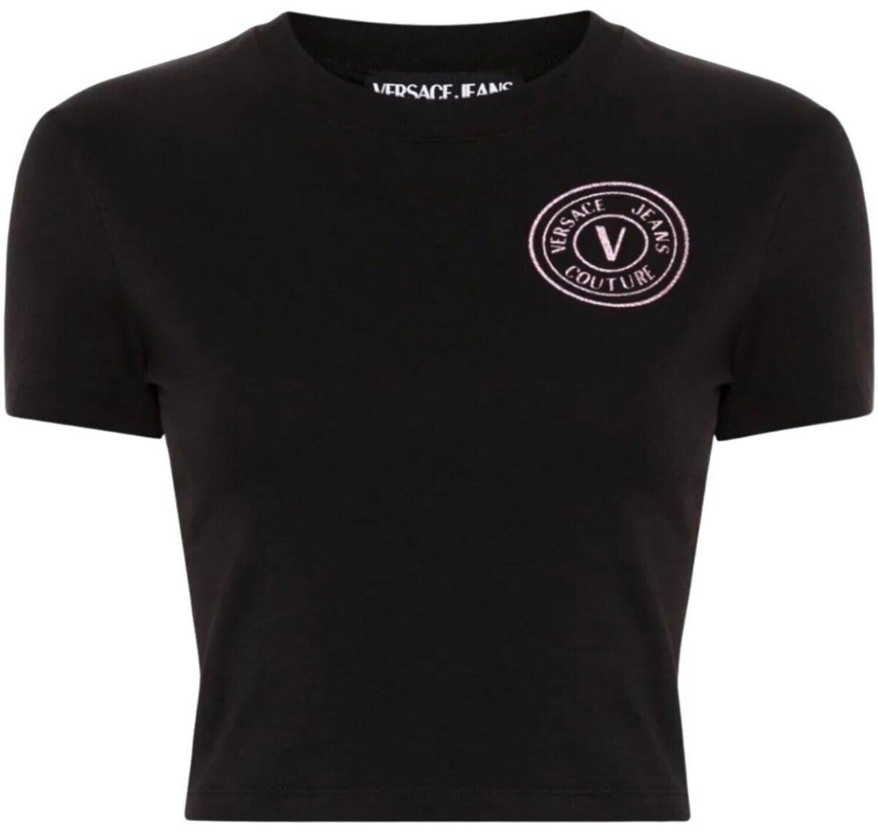 Versace Jeans Couture T-Shirts And Polos Black Zwart