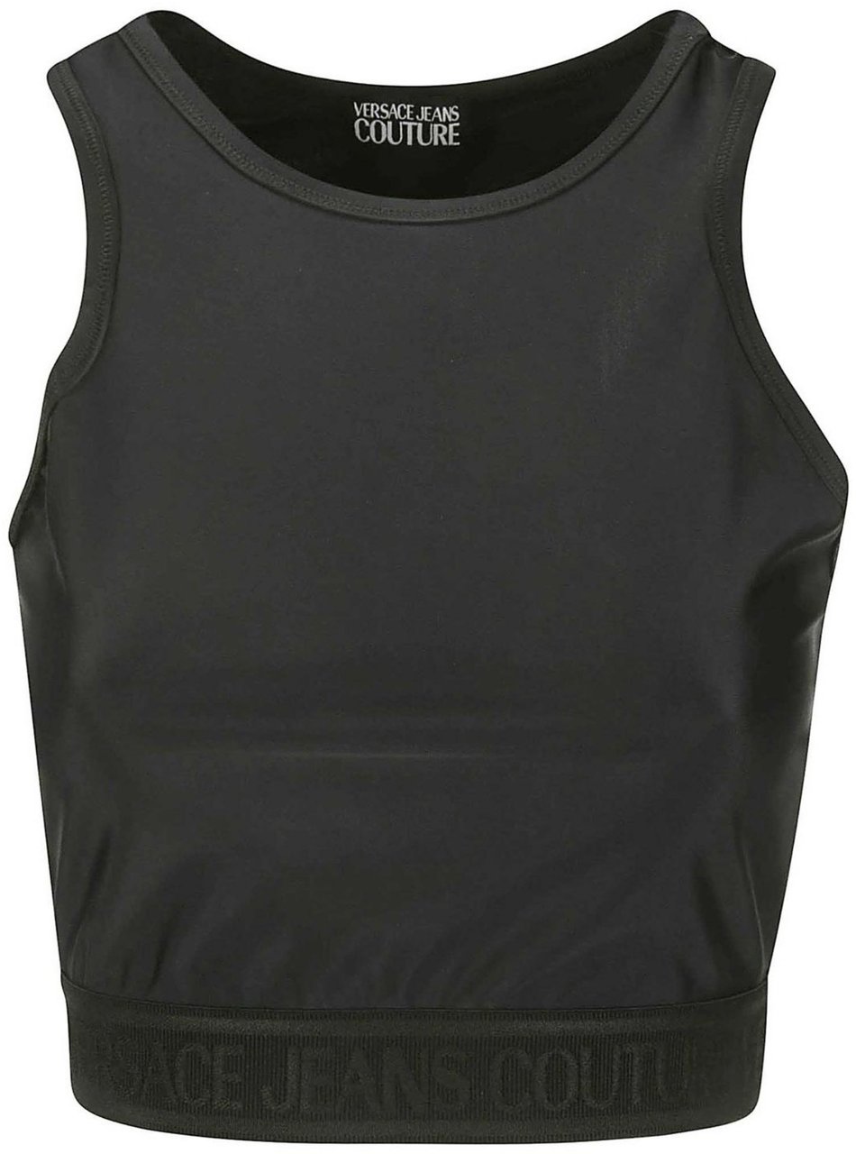 Versace Jeans Couture Top Black Zwart