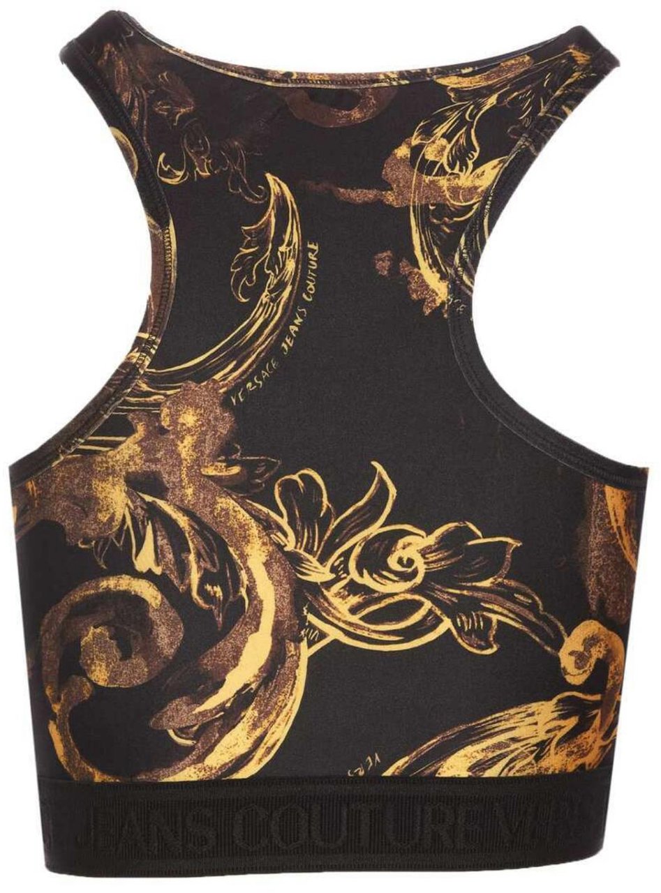 Versace Jeans Couture Top Black Zwart