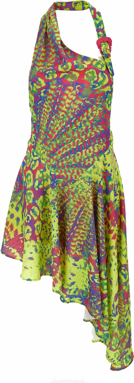 Versace Jeans Couture Dresses Yellow Geel