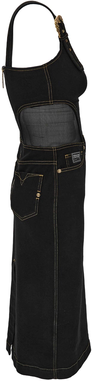 Versace Jeans Couture Dresses Black Zwart