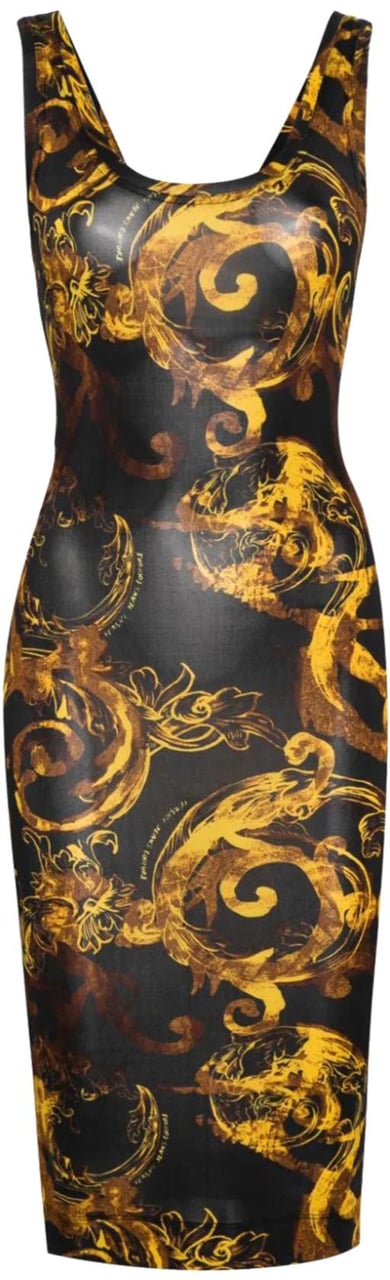 Versace Jeans Couture Dresses Black Zwart