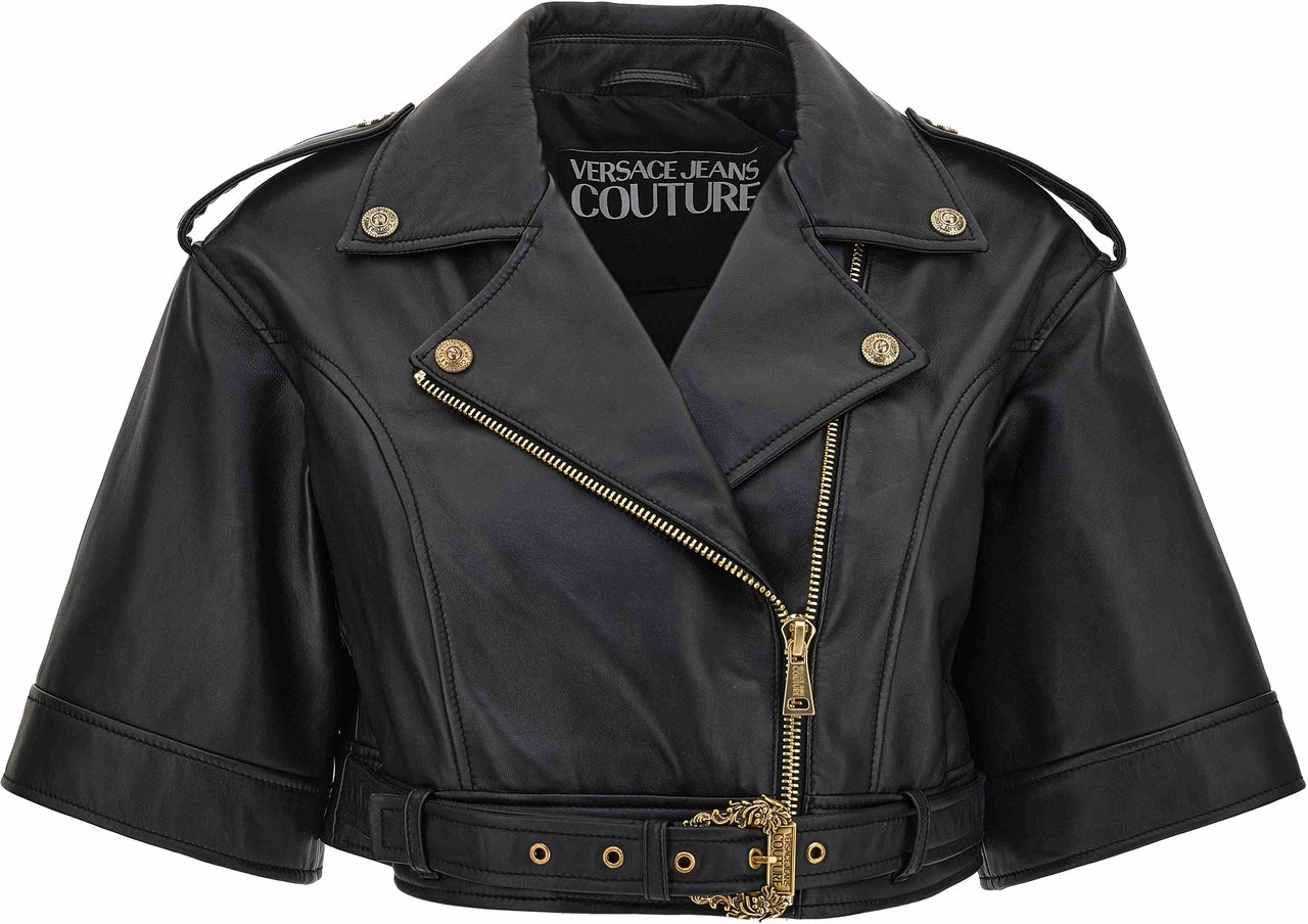 Versace Jeans Couture Coats Black Zwart