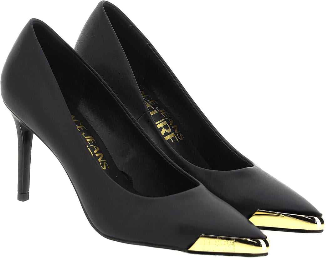Versace Jeans Couture High Heel Shoes Black Zwart