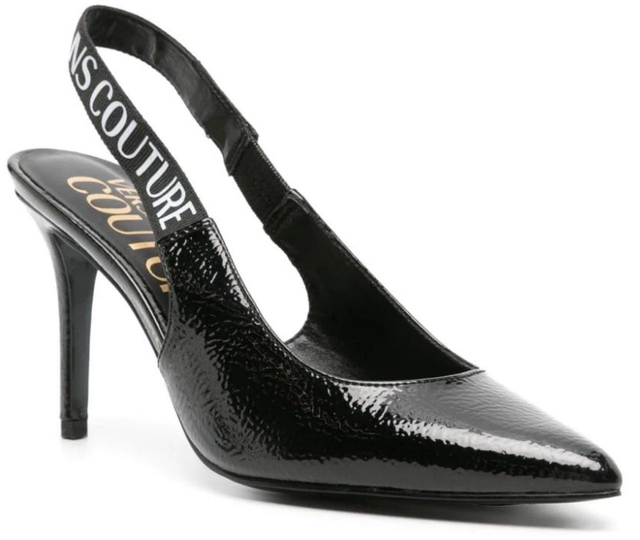 Versace Jeans Couture Flat Shoes Black Zwart