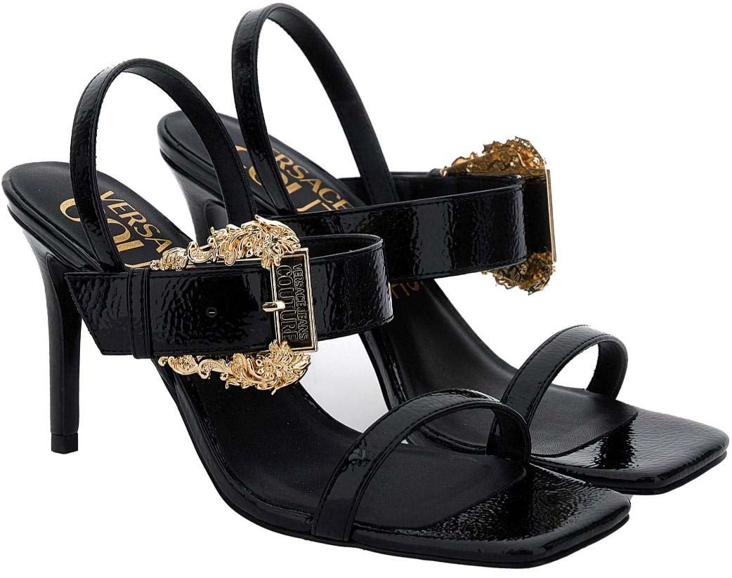 Versace Jeans Couture Sandals Black Zwart