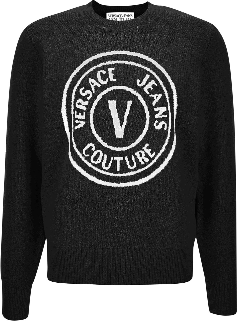Versace Jeans Couture Sweaters Black Zwart