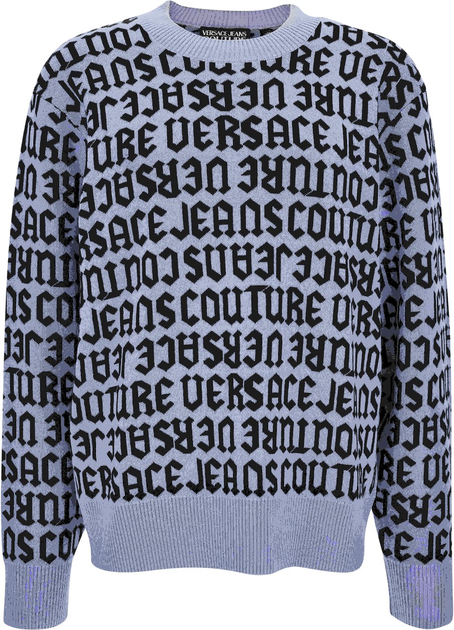 Versace Jeans Couture Sweaters Blue Blauw