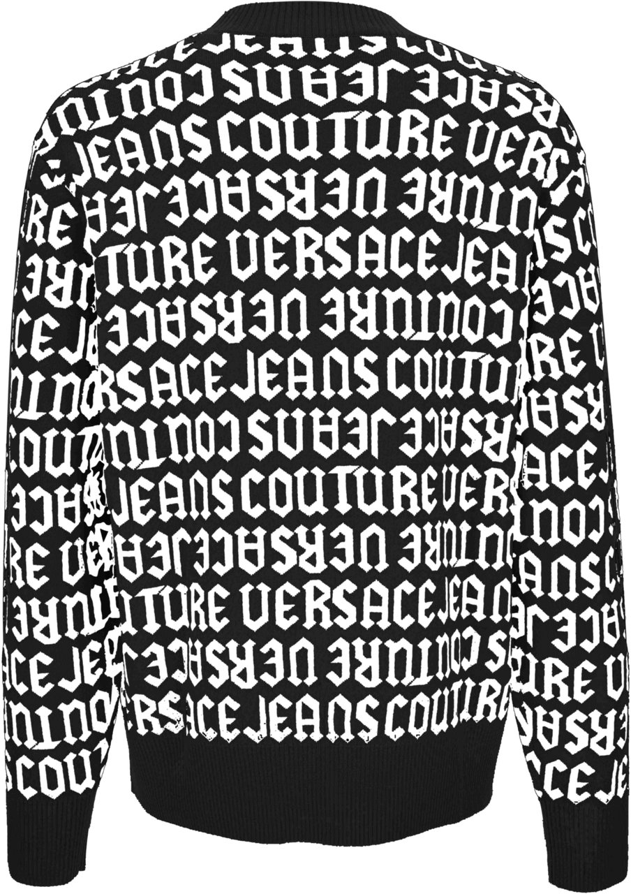 Versace Jeans Couture Sweaters Black Zwart
