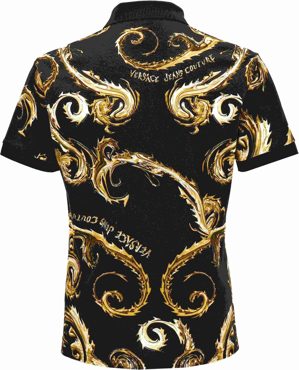Versace Jeans Couture T-Shirts And Polos Black Zwart