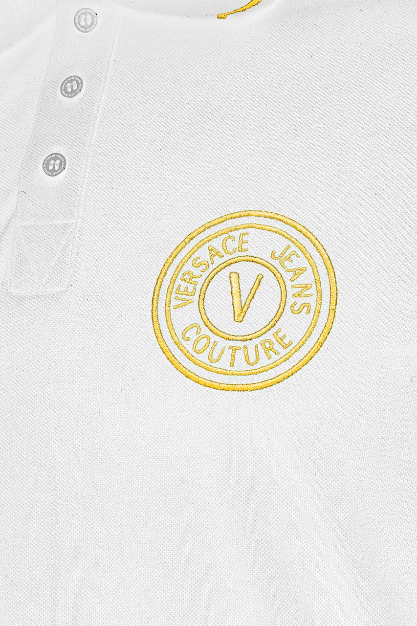 Versace Jeans Couture T-Shirts And Polos White Wit