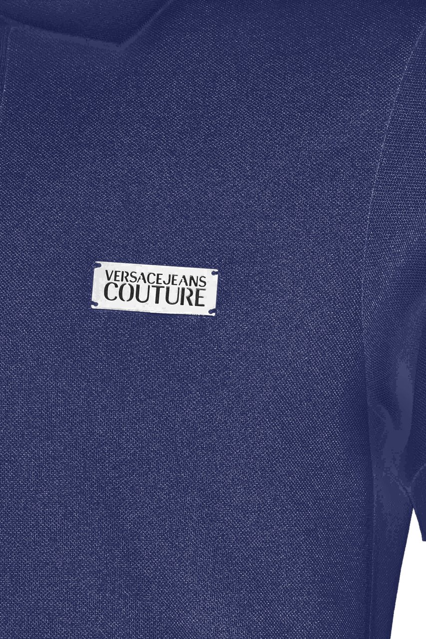 Versace Jeans Couture T-Shirts And Polos Blue Blauw