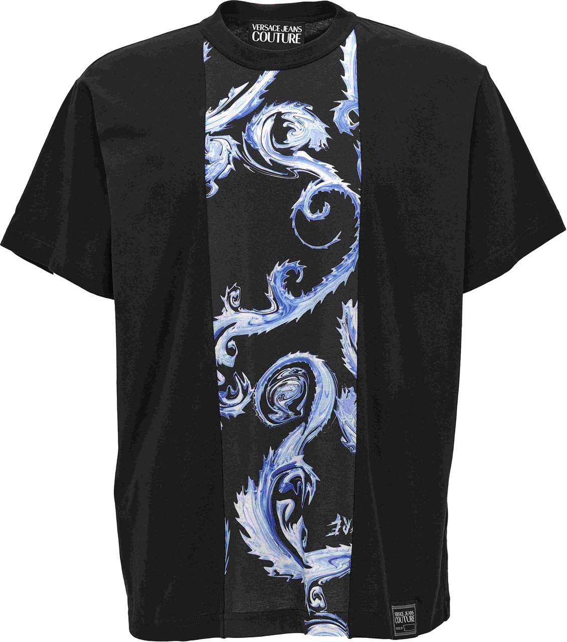 Versace Jeans Couture T-Shirts And Polos Black Zwart