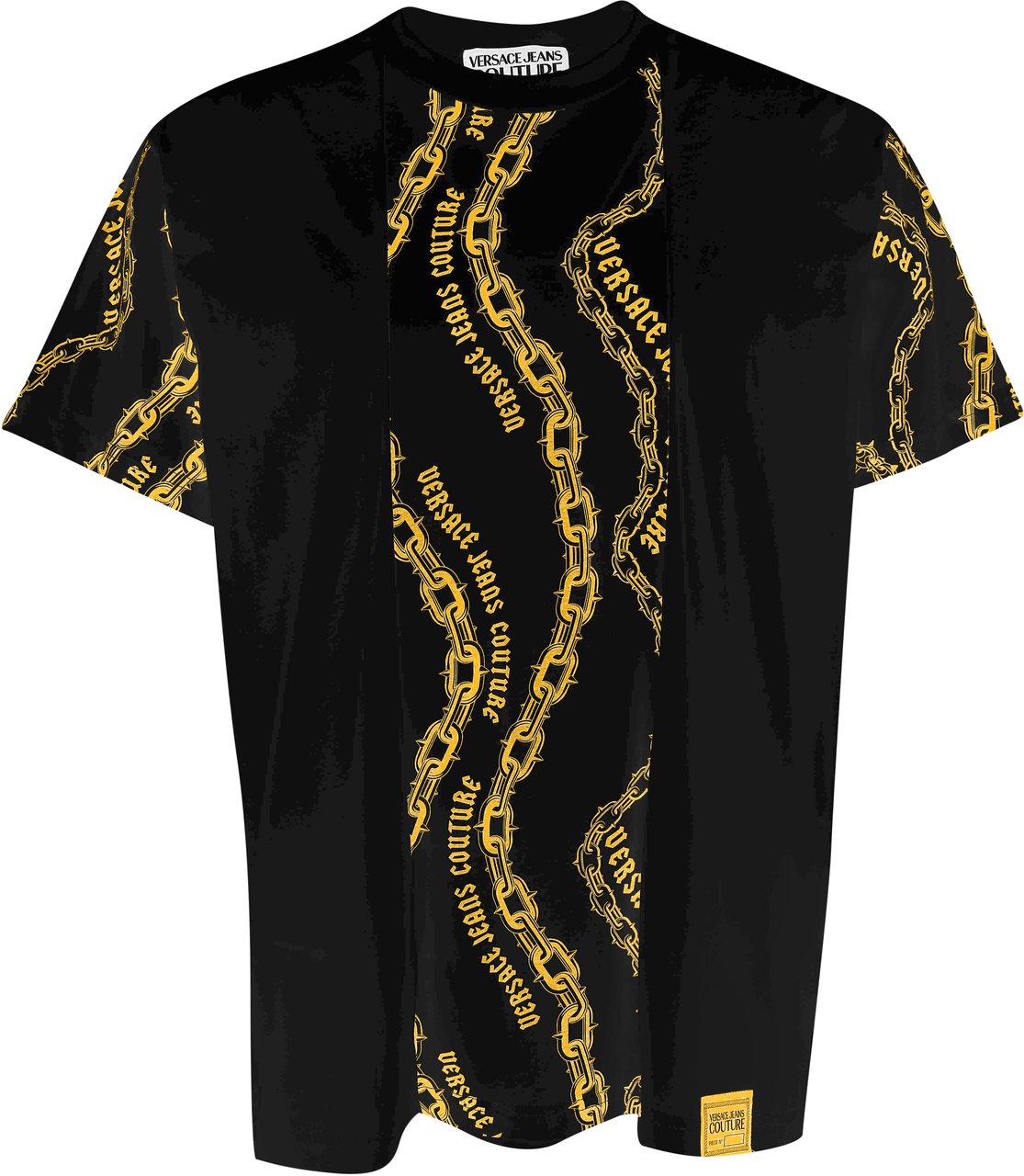 Versace Jeans Couture T-Shirts And Polos Black Zwart