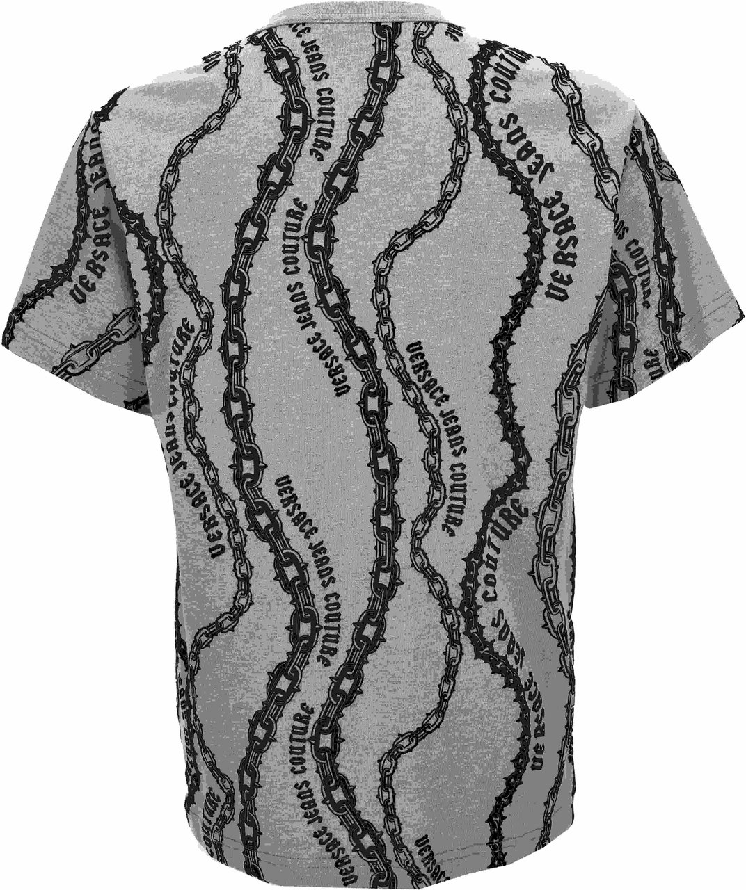 Versace Jeans Couture T-Shirts And Polos Grey Grijs