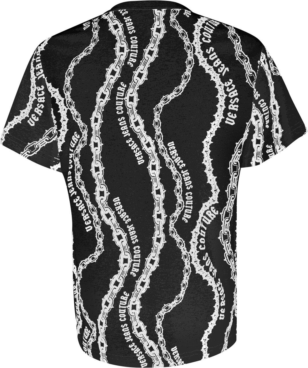 Versace Jeans Couture T-Shirts And Polos Black Zwart