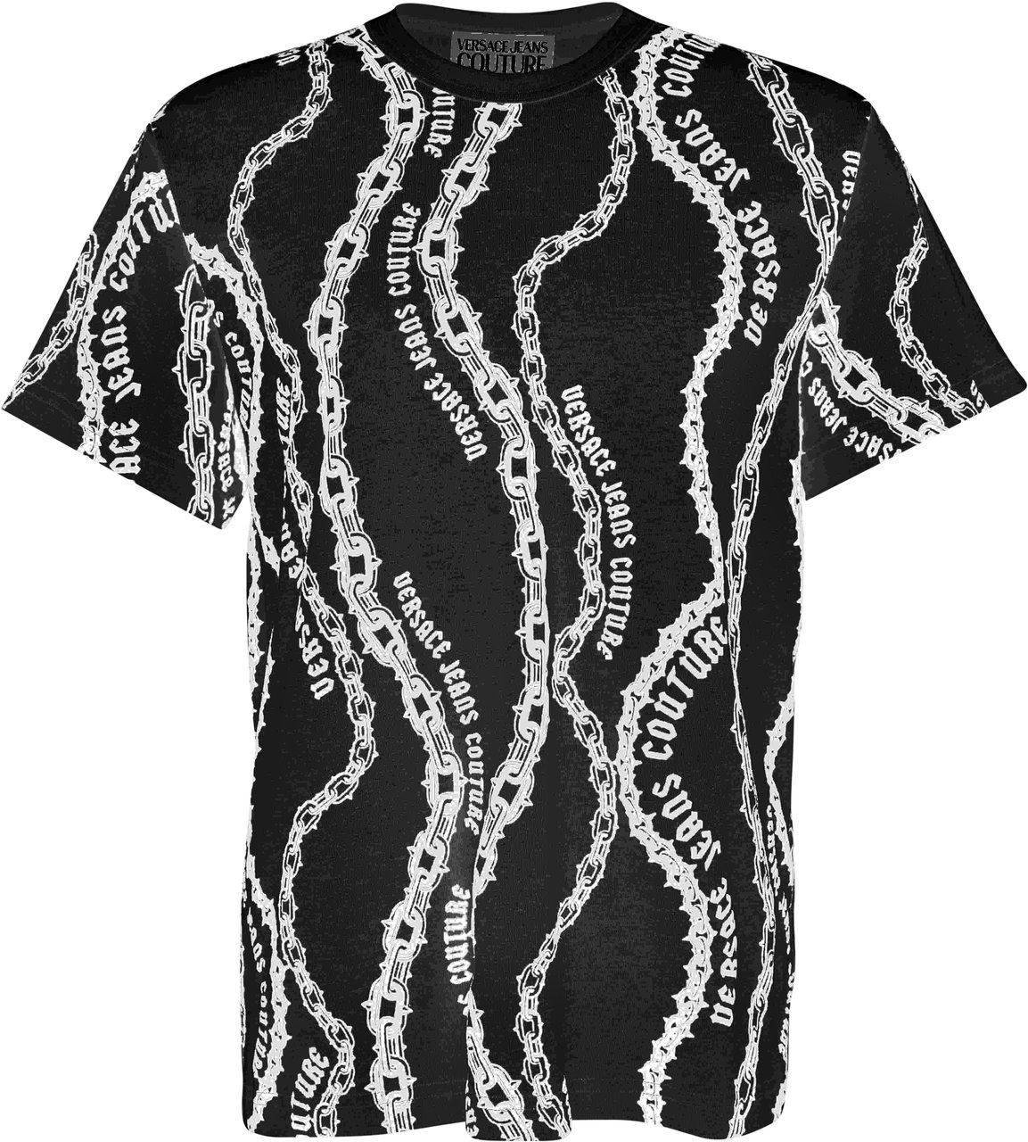 Versace Jeans Couture T-Shirts And Polos Black Zwart