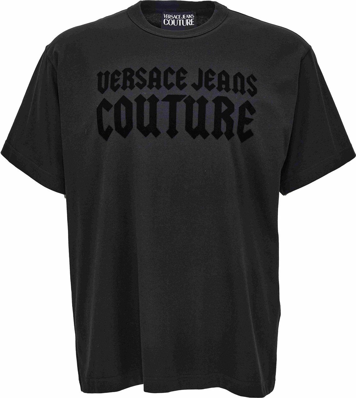 Versace Jeans Couture T-Shirts And Polos Black Zwart