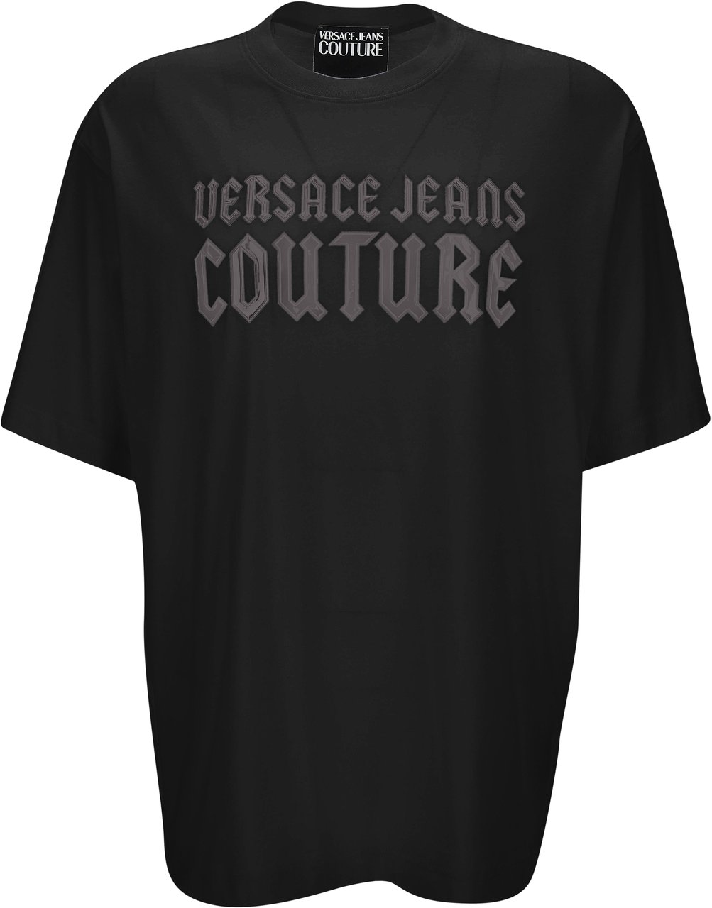 Versace Jeans Couture T-Shirts And Polos Black Zwart