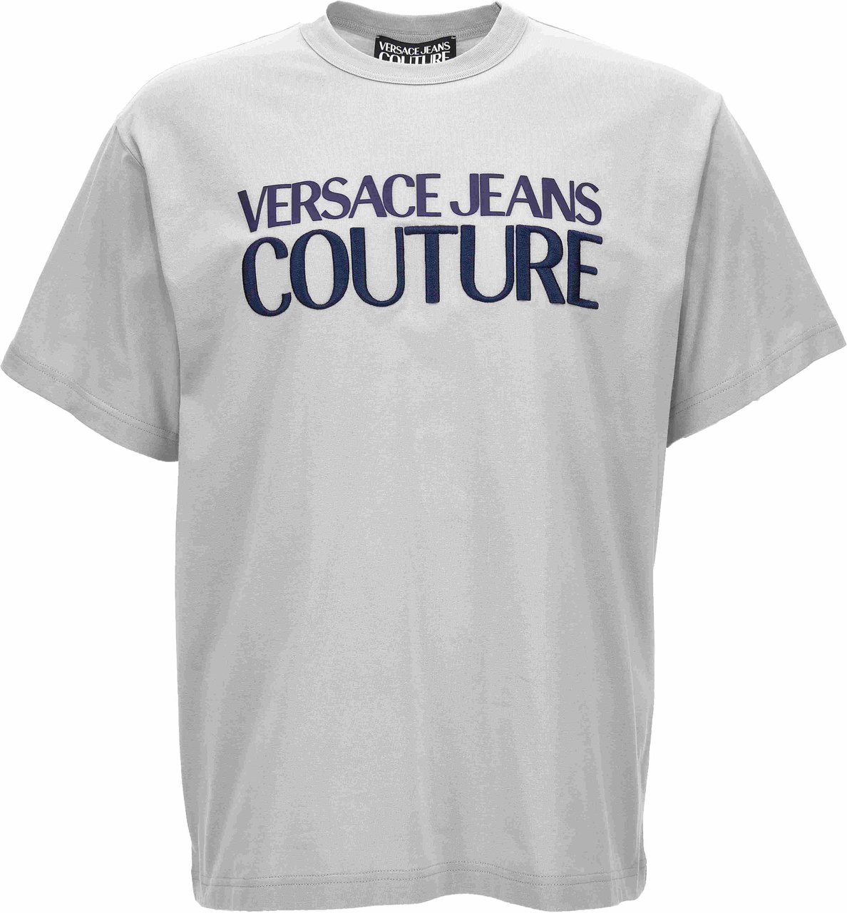 Versace Jeans Couture T-Shirts And Polos Grey Grijs
