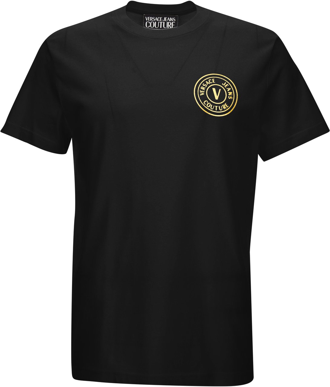 Versace Jeans Couture T-Shirts And Polos Black Zwart