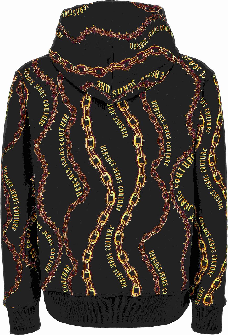 Versace Jeans Couture Sweaters Black Zwart