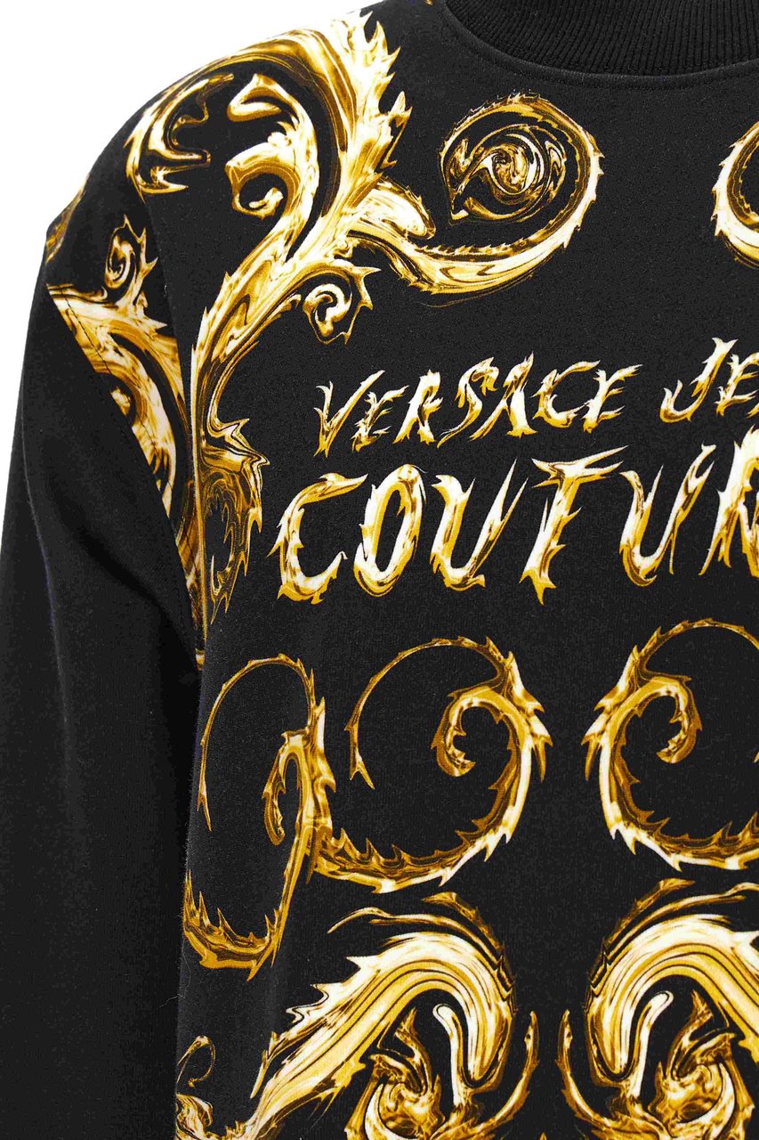 Versace Jeans Couture Sweaters Black Zwart