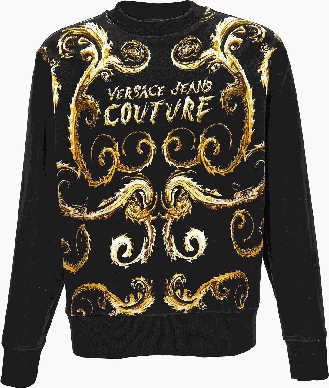 Versace Jeans Couture Sweaters Black Zwart