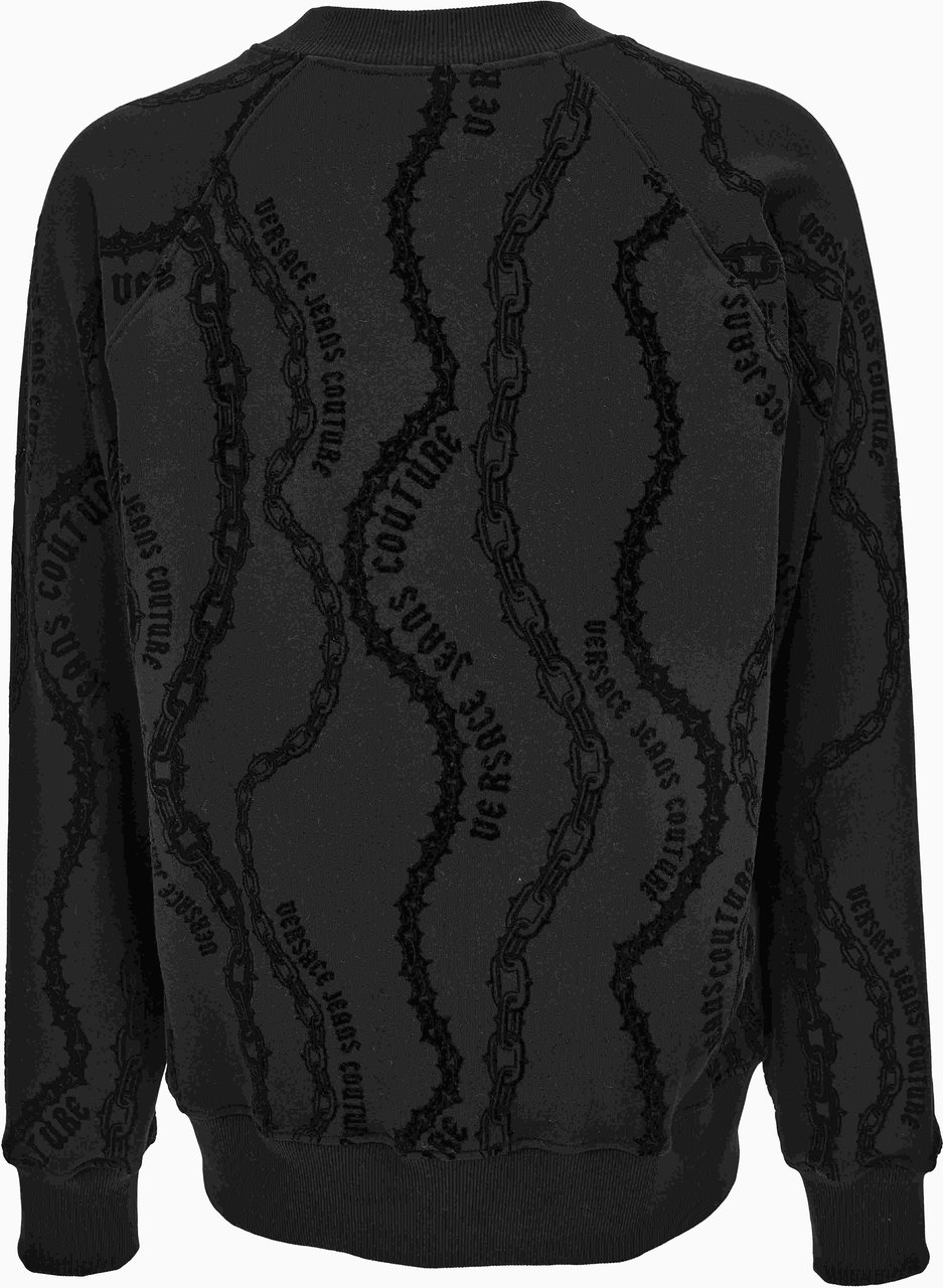 Versace Jeans Couture Sweaters Black Zwart