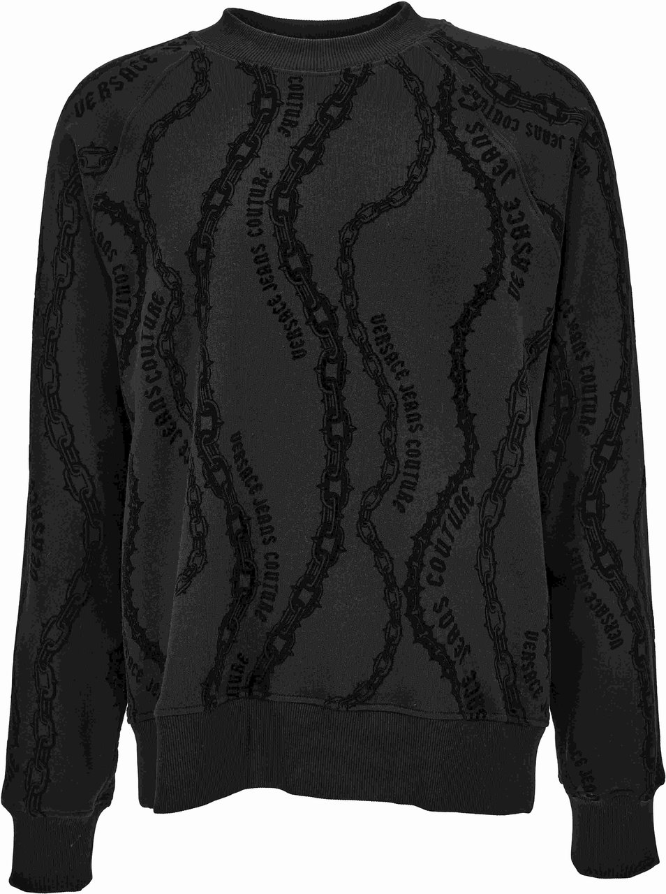 Versace Jeans Couture Sweaters Black Zwart