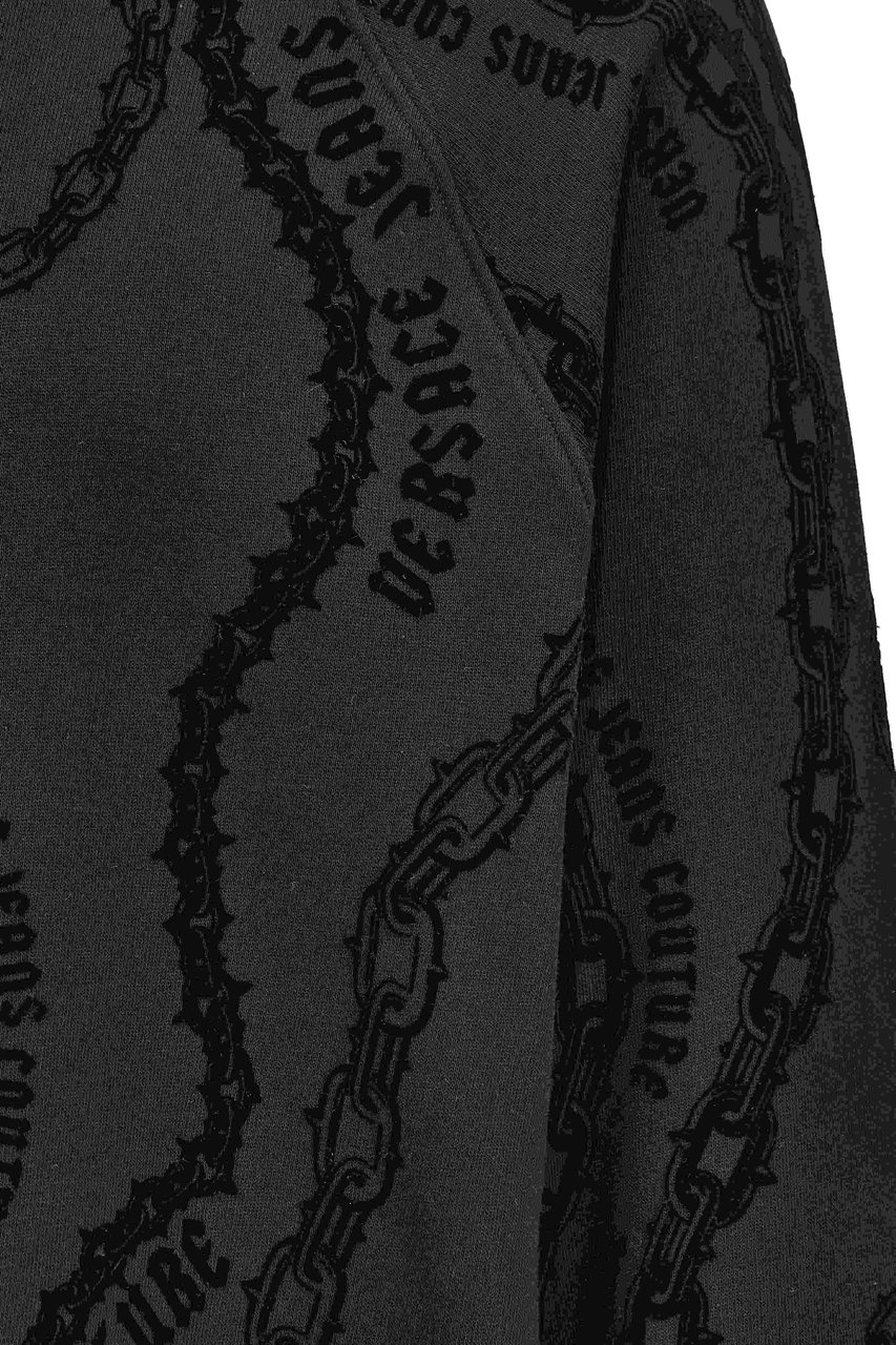 Versace Jeans Couture Sweaters Black Zwart