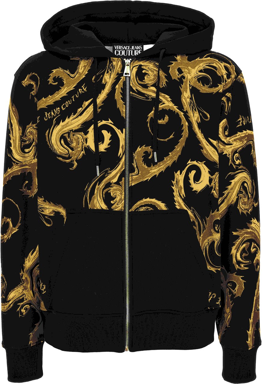 Versace Jeans Couture Sweaters Black Zwart