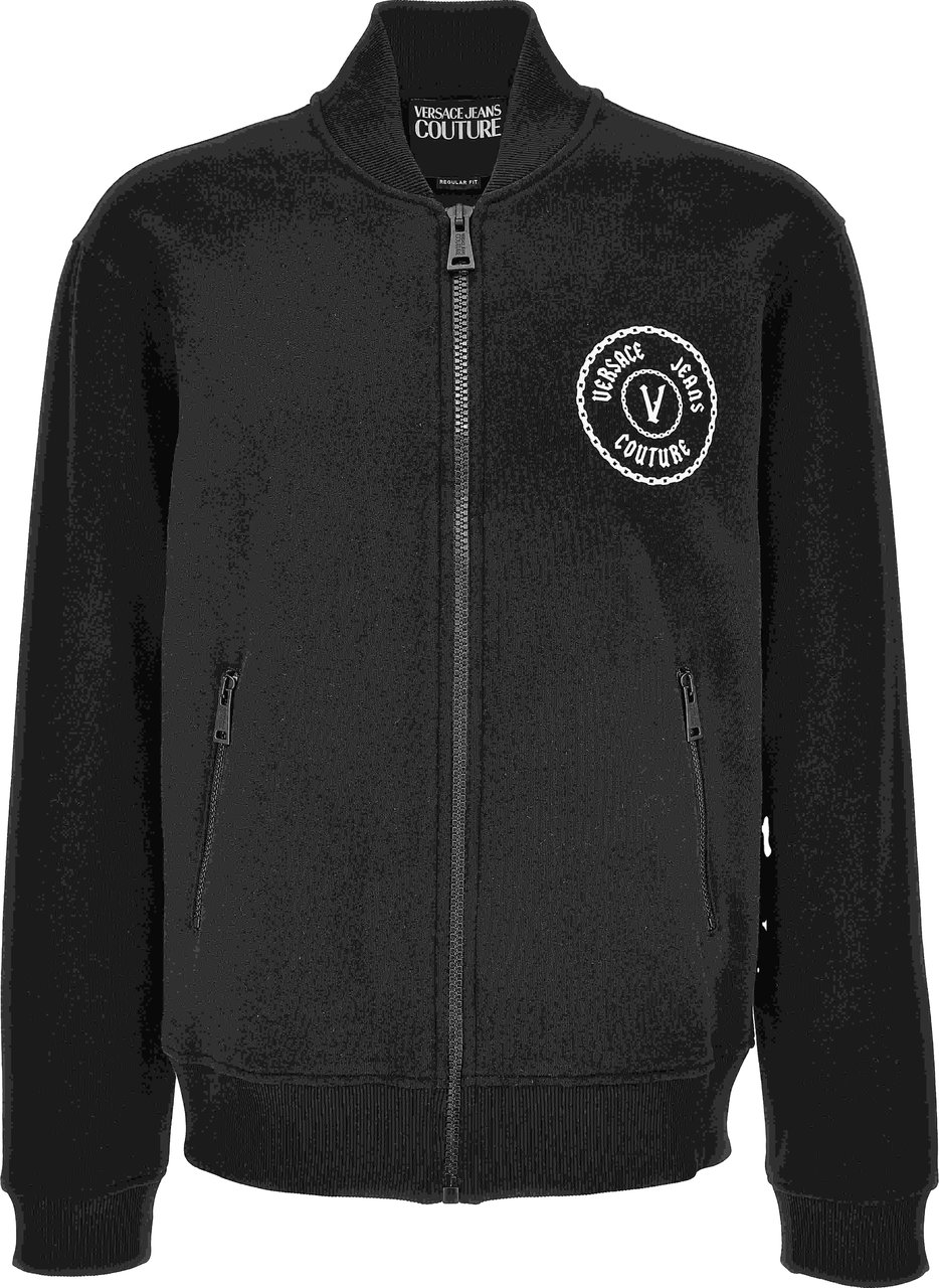 Versace Jeans Couture Sweaters Black Zwart