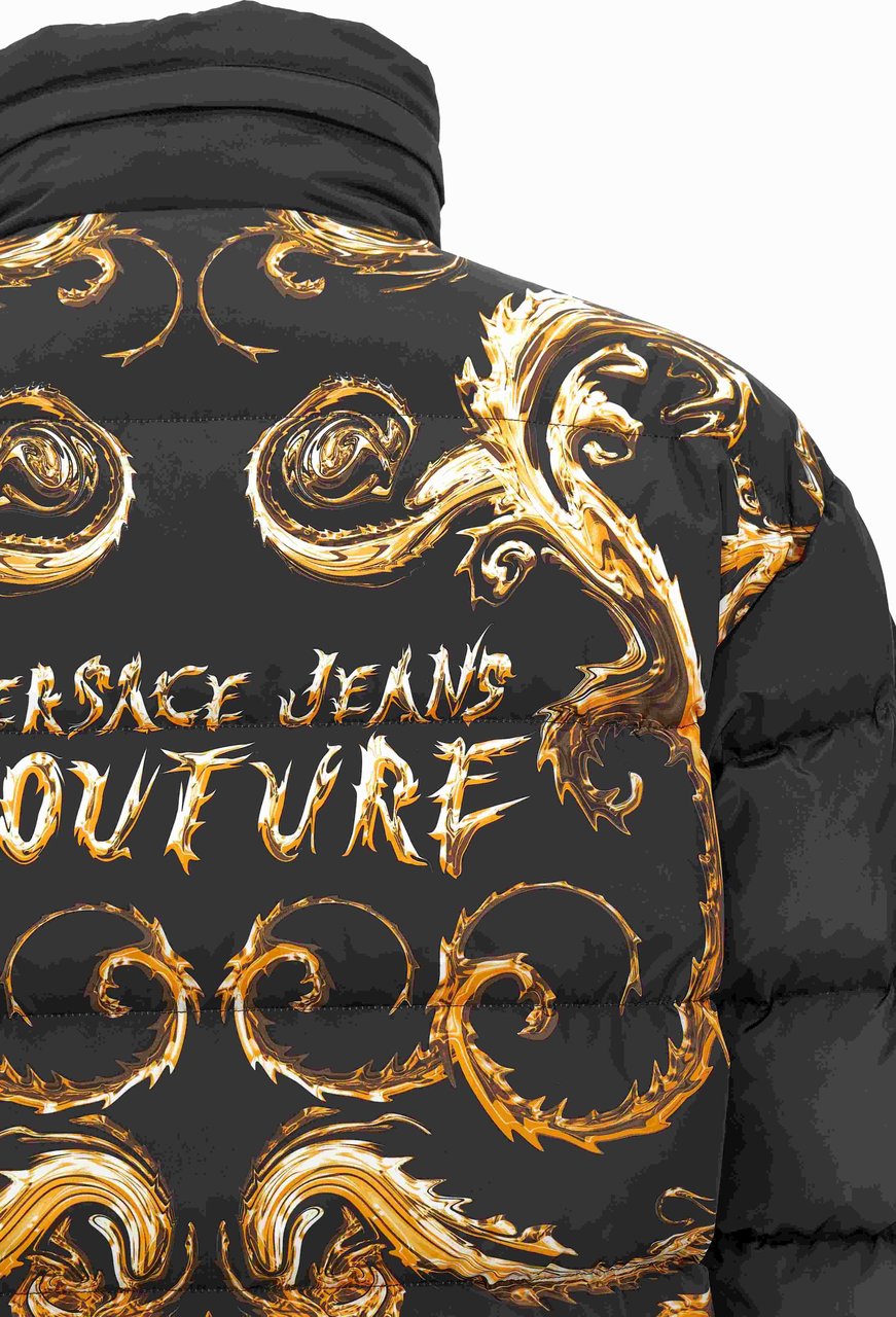 Versace Jeans Couture Coats Black Zwart