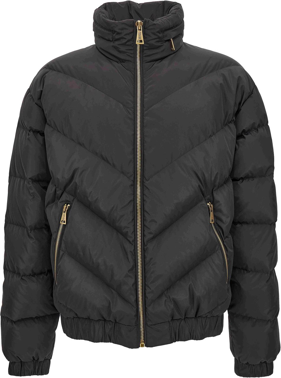 Versace Jeans Couture Coats Black Zwart