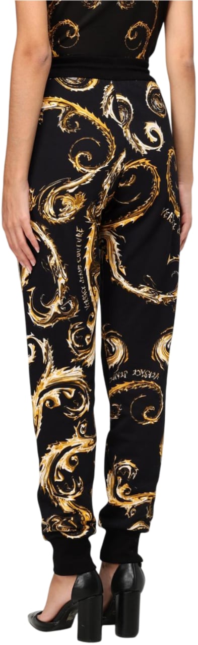 Versace Jeans Couture Trousers Black Zwart