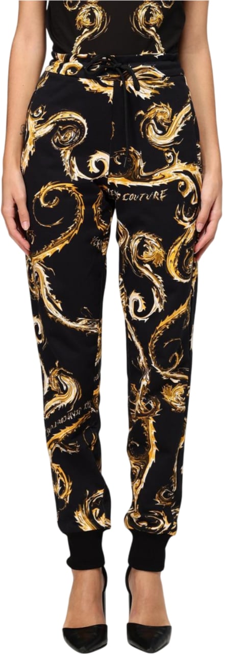 Versace Jeans Couture Trousers Black Zwart