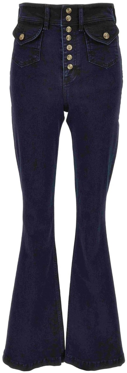 Versace Jeans Couture Trousers Black Zwart