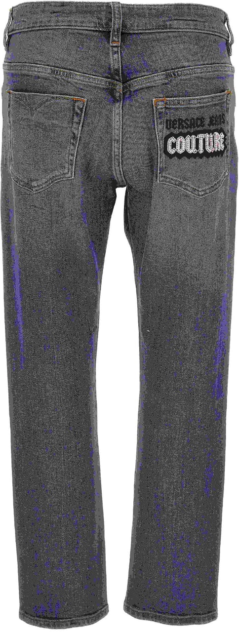 Versace Jeans Couture Trousers Blue Blauw